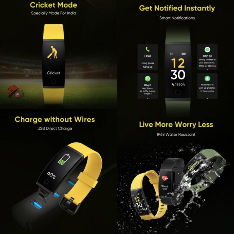 Realme Band with 0.96-inch color display, heart rate sensor, IP68 water resistance launched in&nbsp;India