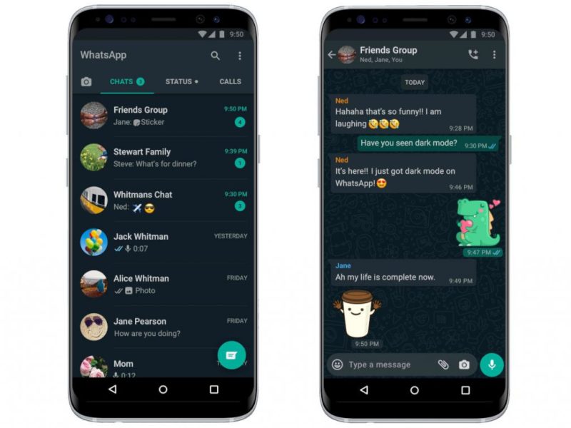WhatsApp Dark mode finally available for all Android and iOS&nbsp;users