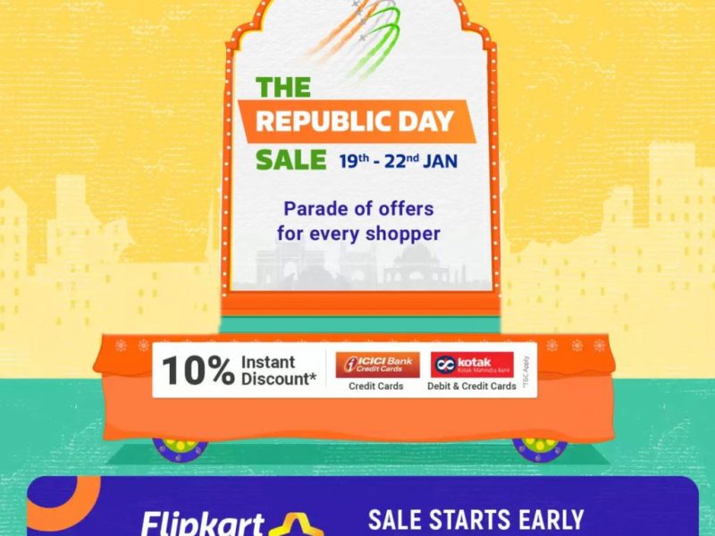 Flipkart Republic Day Sale 2020 from Jan 19 to 22: No cost EMI, instant discount on select cards, exchange offer and&nbsp;more