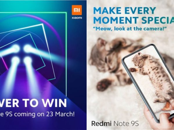 Redmi Note 9S with quad rear cameras, punch-hole display to be announced on March&nbsp;23