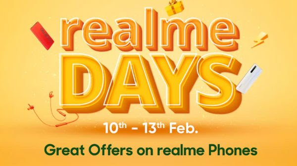 Flipkart Realme Days Sale Provides Attractive Discounts On Smartphones (Feb&nbsp;10-13)
