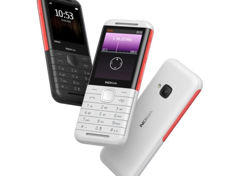 Nokia 5310 feature phone with dual front-facing speakers, long battery life&nbsp;announced